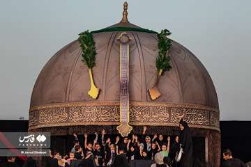 ”Muharram-stadens” första sorgeceremoni i Teheran, Frihetsrondellen