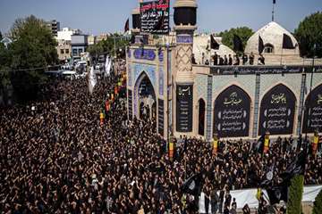 Ett sörjande Iran under tasua-dagen