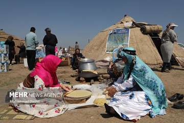 Shahsavan-nomaders festival i Ardabil