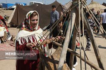 Shahsavan-nomaders festival i Ardabil