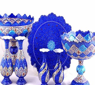 Minakari (persisk emaljering), en noggrann konst och en av Irans bästa souvenirer