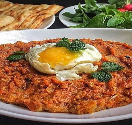 Mirza Qasemi, mat som vegetarianer gillar