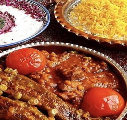 Khoresht bademjan (auberginegryta)