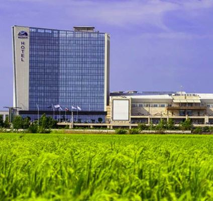 Mizban Hotel i Babolsar, lyxigt boende med fin utsikt