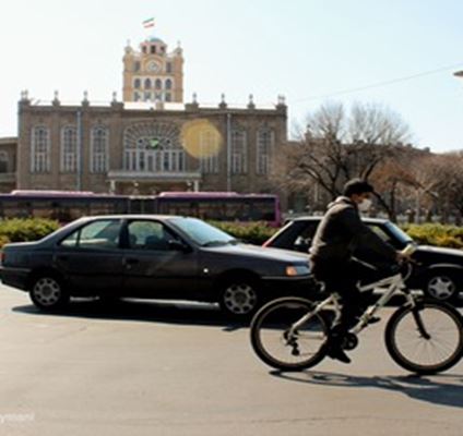 Tabriz klocktorg, en modern symbol för en historisk stad