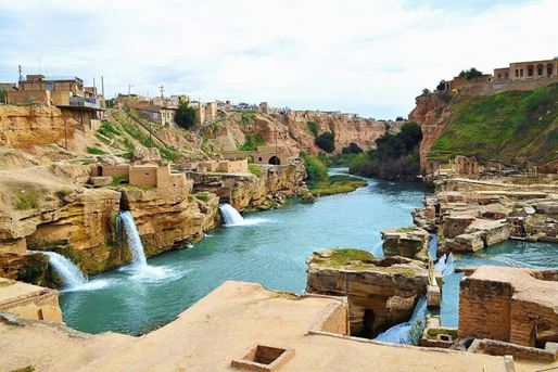 Shushtars historiska hydrauliska system