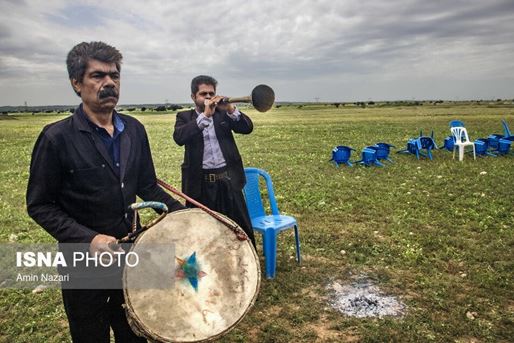 Bakhtiari-musik under nowruz