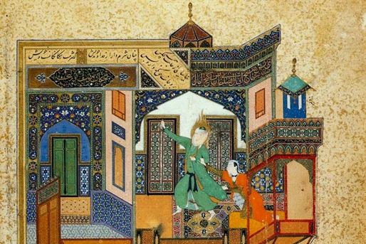 Kamal al-Din Behzad, Mani II eller Österns Rafael
