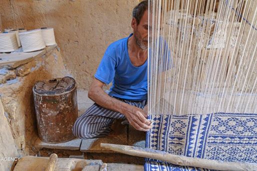 Zilu, en iransk matta med iögonfallande konst och helt naturliga material
