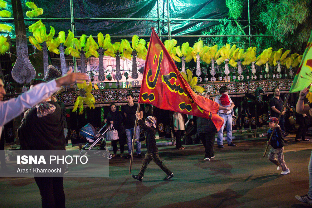 Sorgeceremonier under muharram för Imam Hussein (fvmh) 