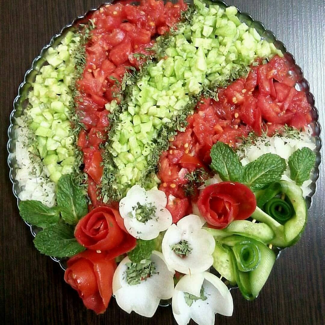 Salad-e Shirazi (Shirazisallad)