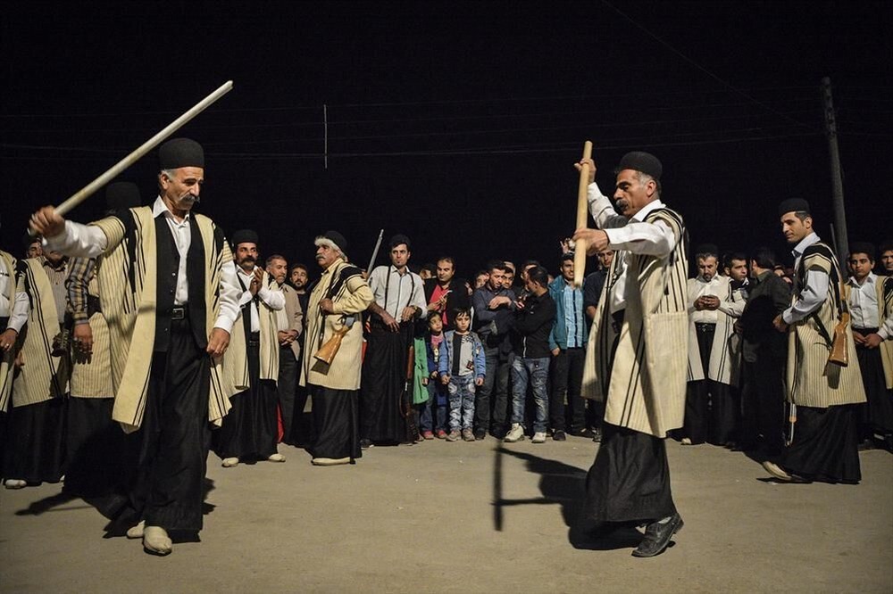 Bakhtiari-musik under nowruz