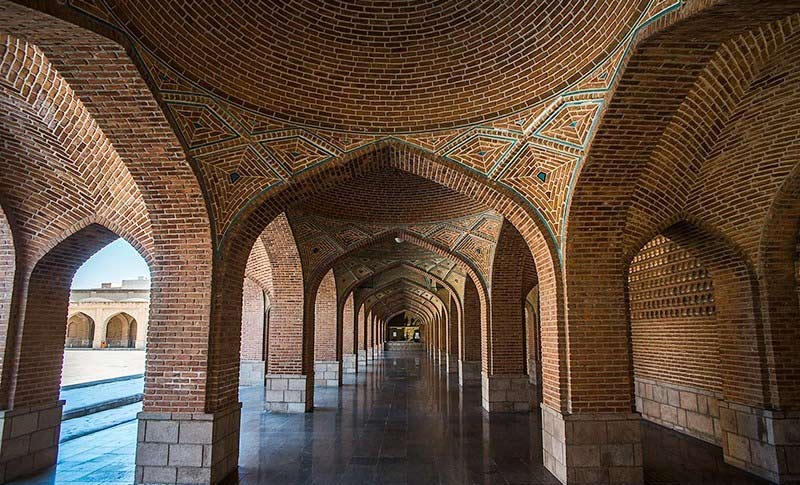 Blå moskén i Tabriz