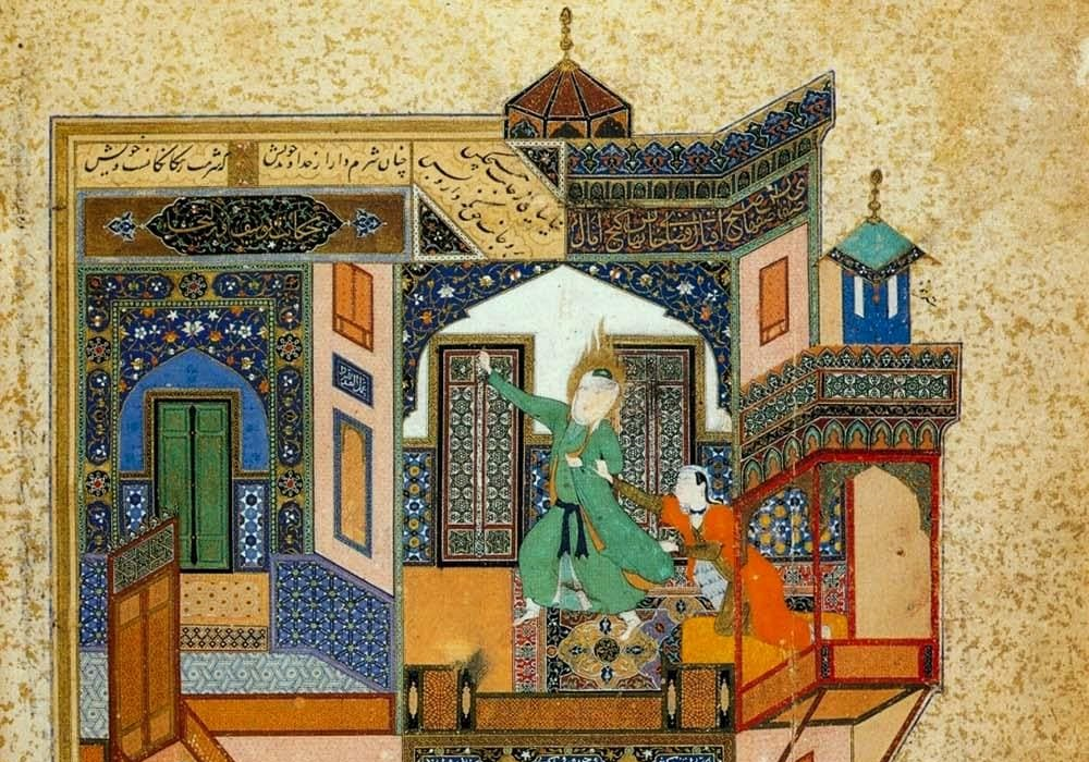 Kamal al-Din Behzad, Mani II eller Österns Rafael