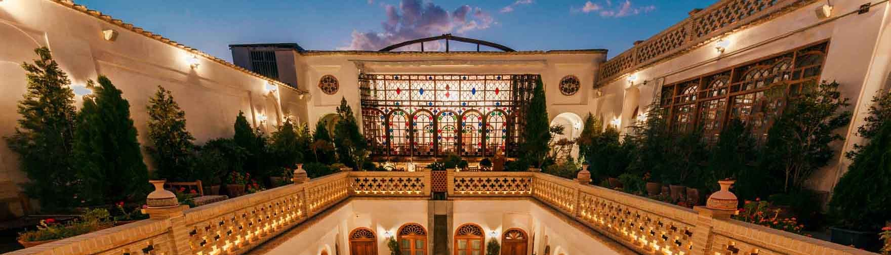 Ghasr Monshi Boutique Hotel i Esfahan, en nationalskatt från safaviddynastin