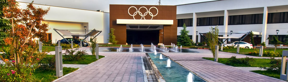 Olympic Hotel i Teheran, med lugn atmosfär och nära till mycket