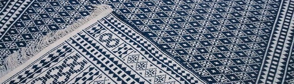 Zilu, en iransk matta med iögonfallande konst och helt naturliga material