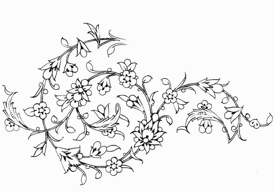 Traditionell persisk design