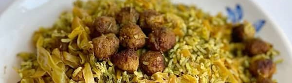 Kalam polo shirazi (shirazikålris), en hälsosam och traditionell maträtt