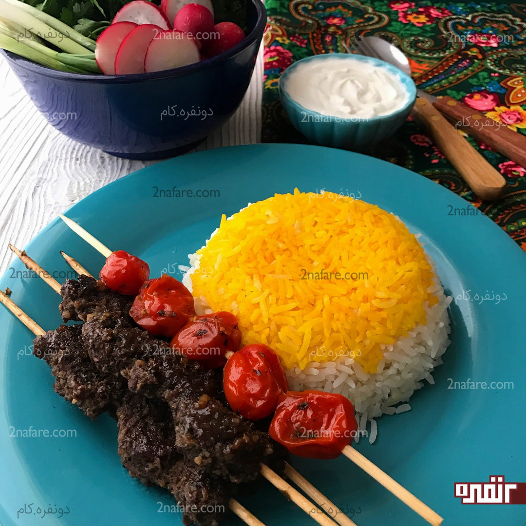 Kabab torsh (sur kebab)